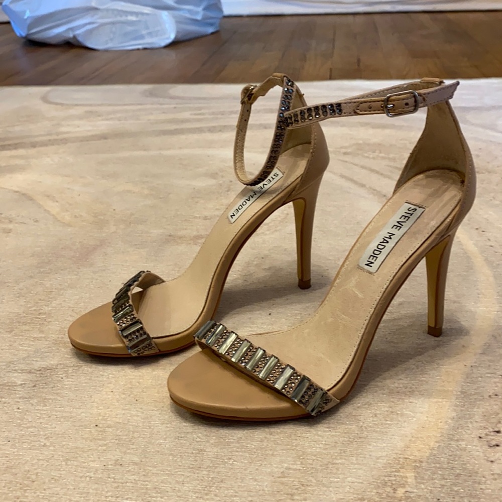 Steve Madden crystal sandals